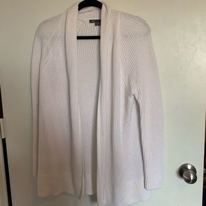 Vince White Cardigan